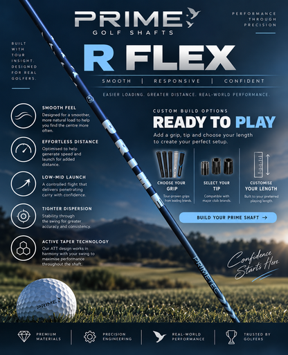 Prime Graphite Shaft | R Flex